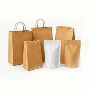 Bagasse Fibre Takeaway Bag