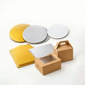 Cake Box Base with Lid Set