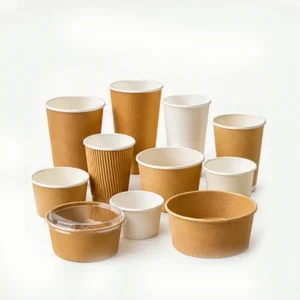 Paper Cup Lid Flat 80 mm