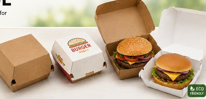 Burger Boxes by GreenLeaf Packaging