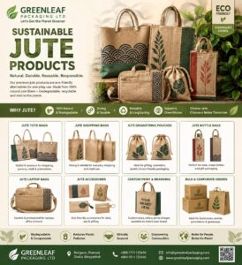 Jute Bags & Pouches catalogue sheet
