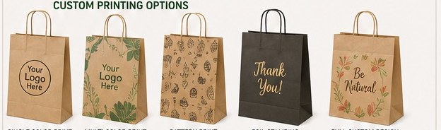 Paper Handle Bags by GreenLeaf Packaging