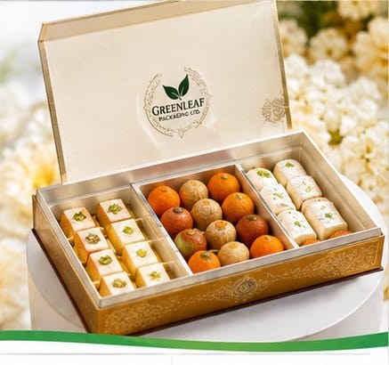 Sweet & Mithai Boxes by GreenLeaf Packaging