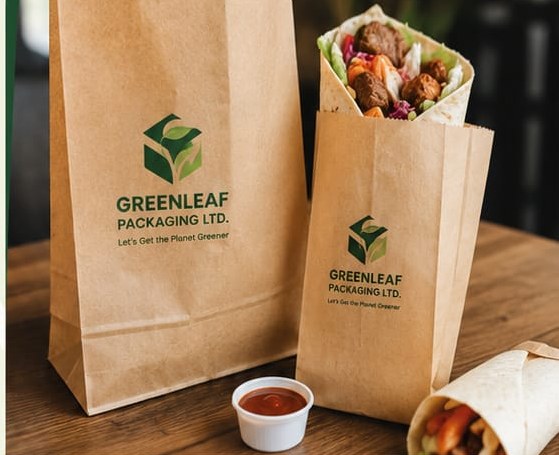V-Bottom Paper Bags by GreenLeaf Packaging